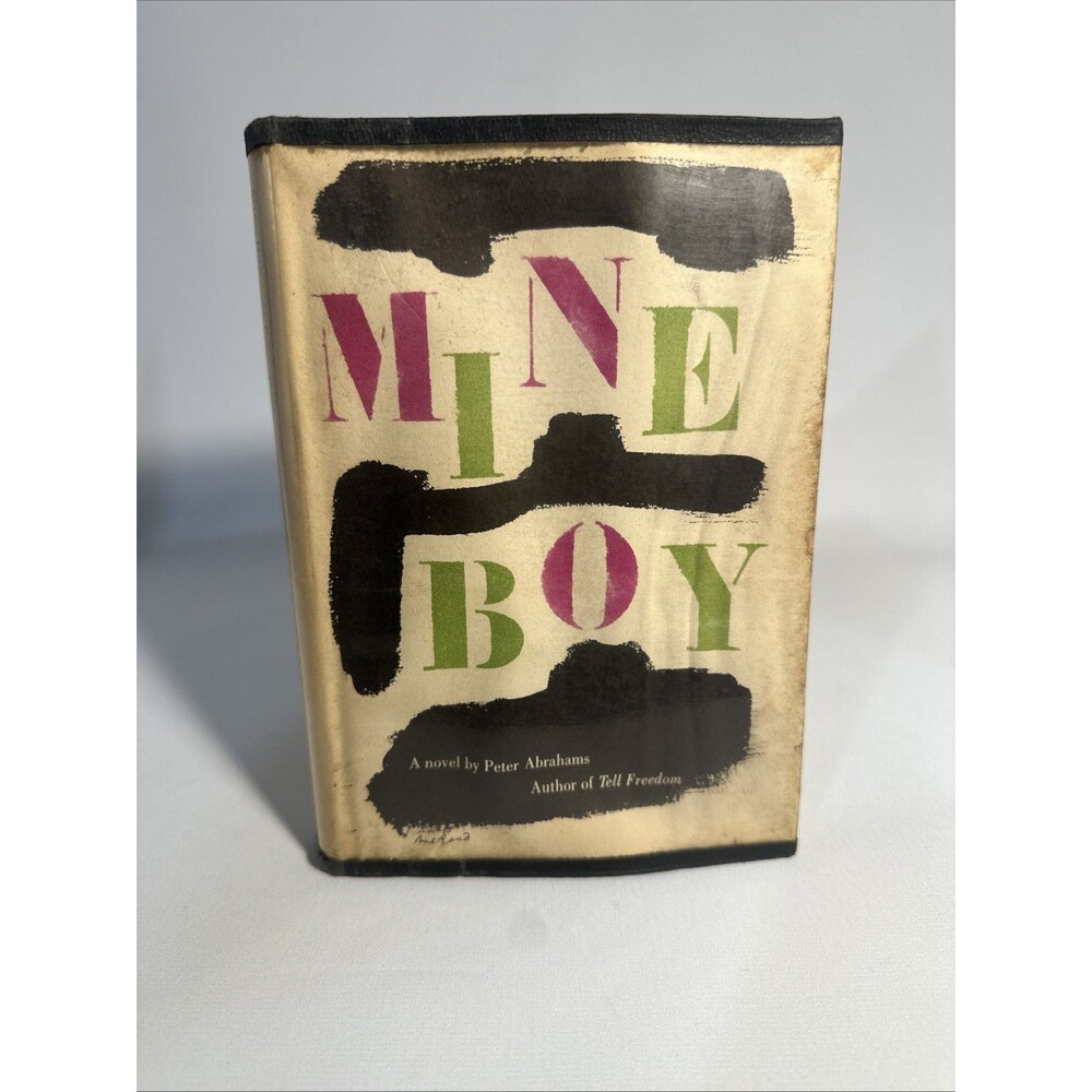 Mine Boy by Peter Abrahams (Alfred A. Knopf, 1955, Hardcover, First Edition)